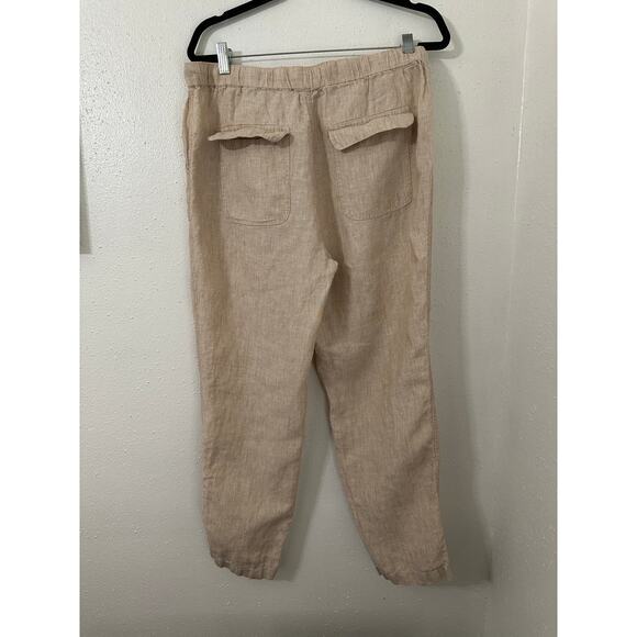Rachel Roy 100% linen pants size L - Picture 2 of 6